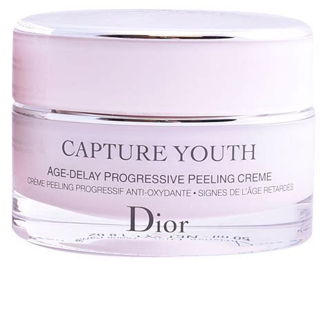 dior capture youth age delay progressive peeling crème ingredients|Dior Capture Youth age.